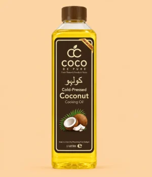 Cold-Pressed Coconut Cooking Oil