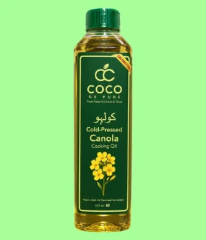 Cold-Pressed Canola Cooking Oil
