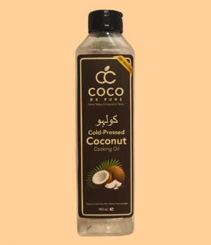 Cold-Pressed Coconut Cooking Oil