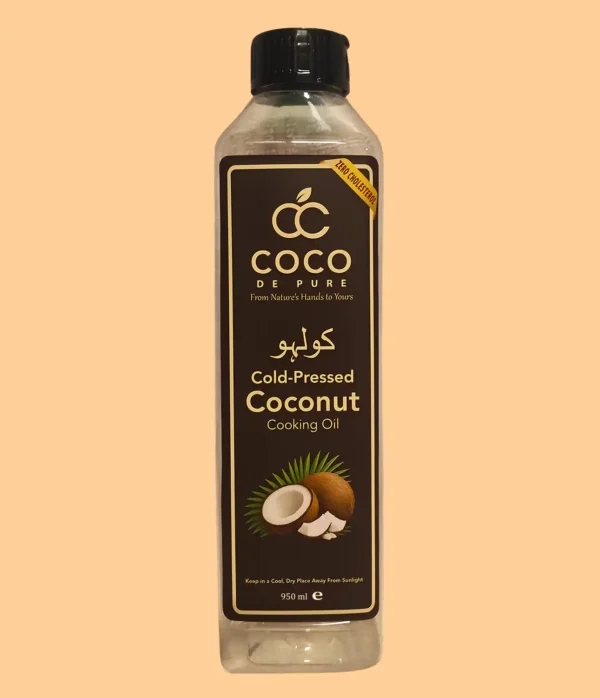 Cold-Pressed Coconut Cooking Oil