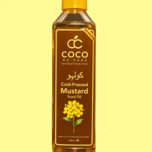 Cold-Pressed Mustard Cooking Oil