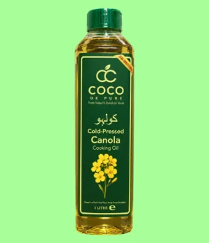 Cold-Pressed Canola Cooking Oil