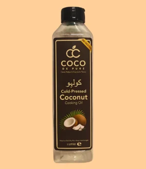 Cold-Pressed Coconut Cooking Oil
