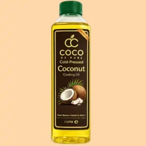 Cold-Pressed Coconut Cooking Oil