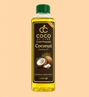 Cold-Pressed Coconut Cooking Oil